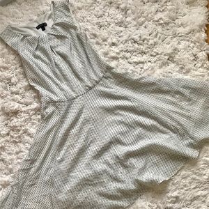 Express Black and White Tea Dress